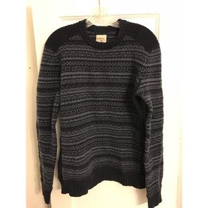 Vintage Fossil wool fairisle sweater